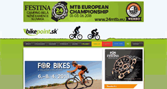 Desktop Screenshot of bikepoint.sk